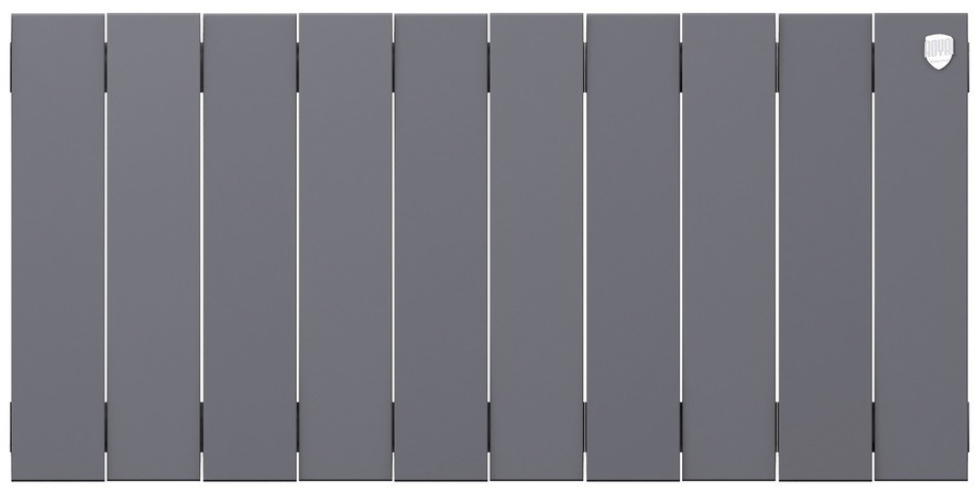 Биметаллический радиатор Royal Thermo PianoForte 300 Silver Satin - 10 секц.