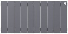 Биметаллический радиатор Royal Thermo PianoForte 300 Silver Satin - 10 секц.