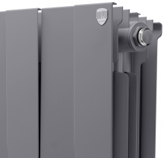 Биметаллический радиатор Royal Thermo PianoForte 300 Silver Satin - 10 секц.