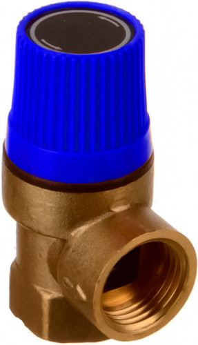 Предохранительный клапан Rommer 10 бар 1/2"x3/4" (RVS-0003-010015)