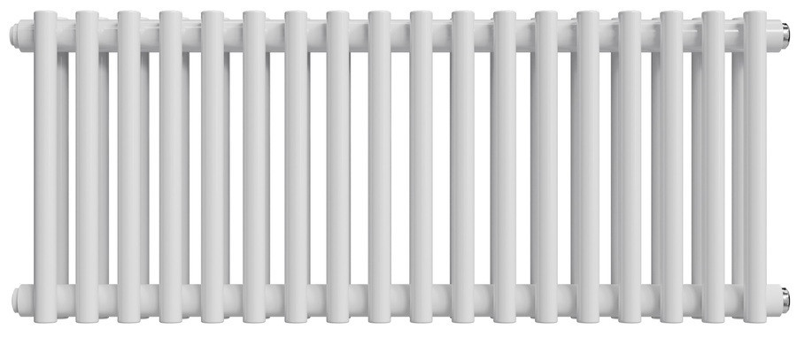 Стальной трубчатый радиатор 2-колончатый Royal Thermo Shift R22 C2030 - 18 секц. RAL9016, боковое 1/2