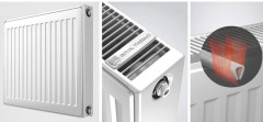 Стальной панельный радиатор Тип 11 Royal Thermo VENTIL COMPACT VC11-450-2300 RAL9016