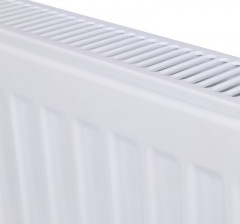 Стальной панельный радиатор Тип 22 Rommer Ventil 22/300/2400 нижнее правое подключение