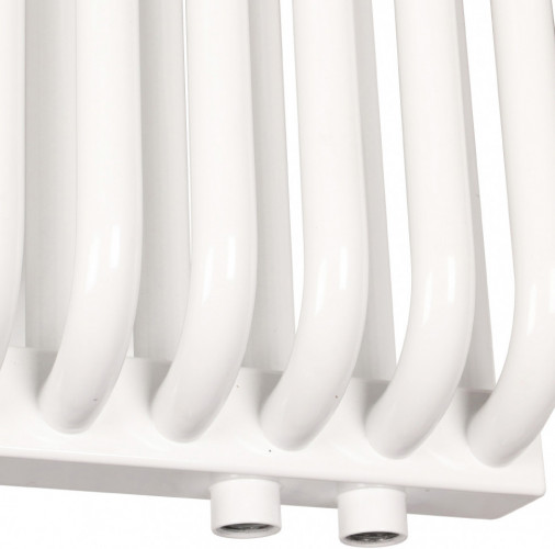 Стальной трубчатый радиатор 2-колончатый Rommer RST 2030/16 нижнее правое подключение RAL9016