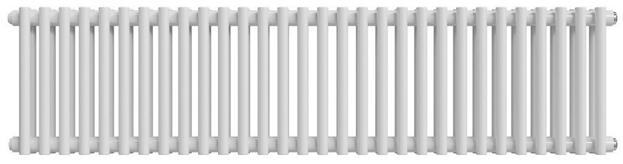 Стальной трубчатый радиатор 2-колончатый Royal Thermo Shift R22 C2030 - 30 секц. RAL9016, боковое 1/2