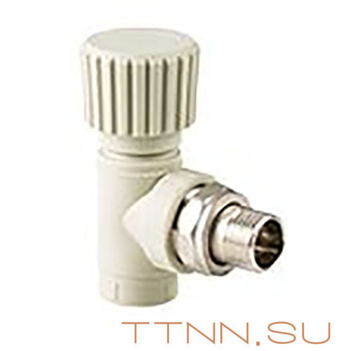 Вентиль РосТурПласт для радиатора угловой 25х3/4" арт.15823