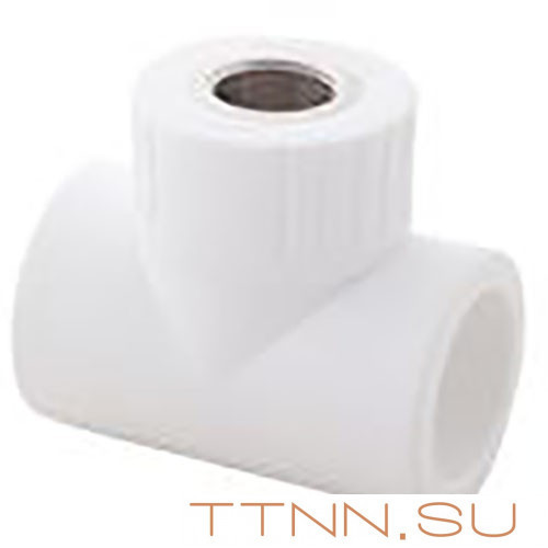 Тройник РосТурПласт PN25 комбинированный, внутр. резьба 50х1 1/2" арт.10751