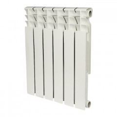 Биметаллический радиатор Rommer Optima Bm 500 6 секций (RBM-0210-050006)