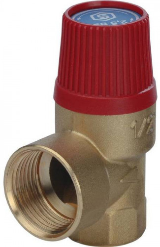 Клапан предохранительный 25 x 1/2" STOUT SVS-0001-002515