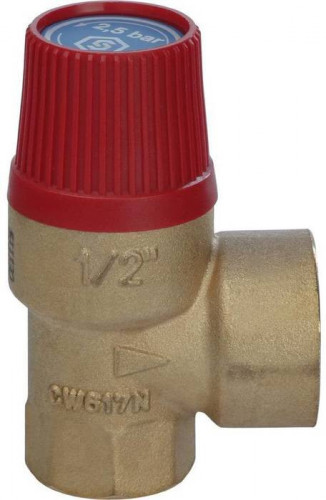 Клапан предохранительный 25 x 1/2" STOUT SVS-0001-002515