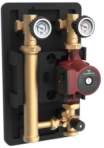 Насосная группа Grundfos HEATMIX M25 UPS 60 с 3-ходовым смесителем