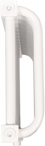 Стальной трубчатый радиатор 2-колончатый Rommer RST 2030/20 нижнее правое подключение RAL9016