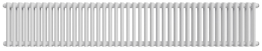 Стальной трубчатый радиатор 2-колончатый Royal Thermo Shift R22 C2030 - 42 секц. RAL9016, боковое 1/2