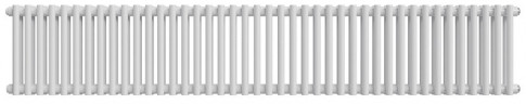 Стальной трубчатый радиатор 2-колончатый Royal Thermo Shift R22 C2030 - 42 секц. RAL9016, боковое 1/2