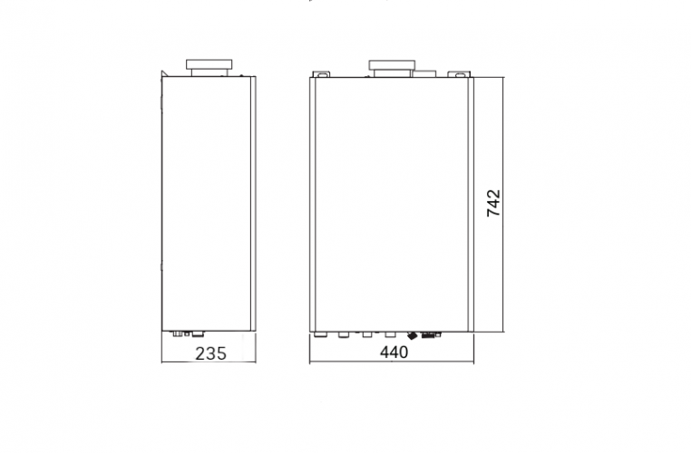 Настенный газовый котел Thermex EuroElite F18