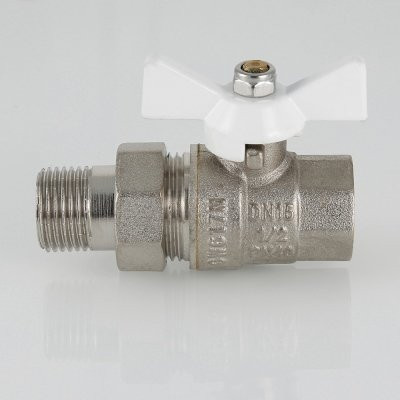 Кран шаровый с накидной гайкой Valtec 1/ 2 VT.227.NW.04