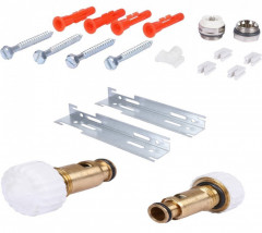 Стальной панельный радиатор Тип 11 Rommer Ventil 11/500/700 нижнее правое подключение