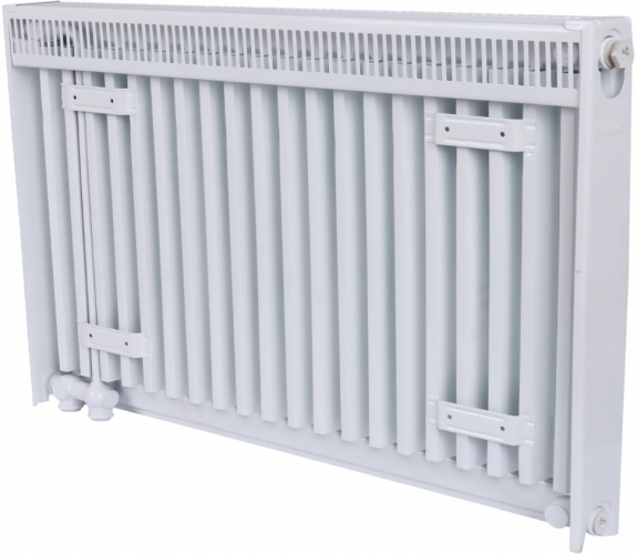 Стальной панельный радиатор Тип 22 Rommer Ventil 22/300/600 нижнее правое подключение