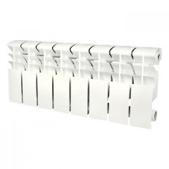 Алюминиевый радиатор Rommer Plus 200 8 секций (RAL-3210-020008)