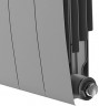 Биметаллический радиатор Royal Thermo BiLiner 500 Silver Satin VR80 - 4 секц.