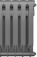 Биметаллический радиатор Royal Thermo BiLiner 500 Silver Satin VR80 - 4 секц.