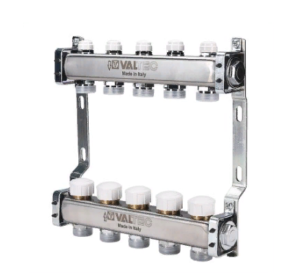 Коллекторный блок Valtec VTc.582.EMNX.0609 1", 9 x 3/4" евроконус