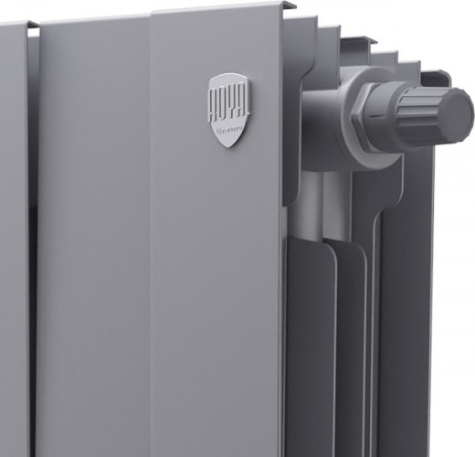 Биметаллический радиатор Royal Thermo Pianoforte 300 VD 14 секц. Silver Satin