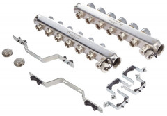 Для отопления Royal Thermo 1&quot; ВР-3/4&quot; НР, 9 выходов, нерж. (RTE 51.109)