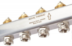 Для отопления Royal Thermo 1&quot; ВР-3/4&quot; НР, 9 выходов, нерж. (RTE 51.109)