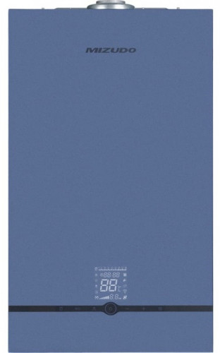 Настенный газовый котел MIZUDO M24Т OpenTherm голубая панель управления