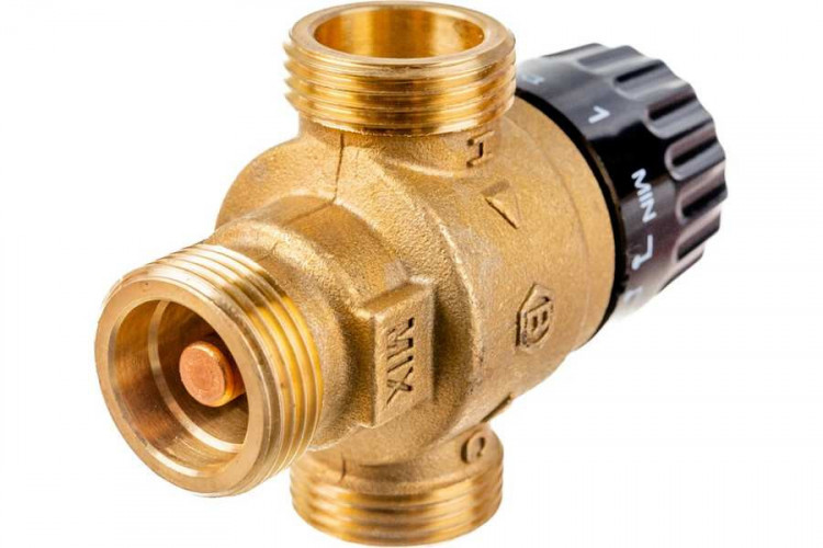 Смесительный клапан STOUT 3/4 НР 30-65°С KV 2,3