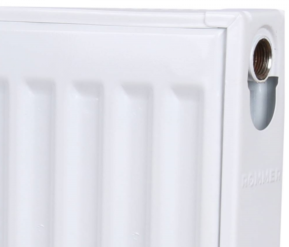 Стальной панельный радиатор Тип 20 Rommer Compact 20/500/2600 боковое подключение