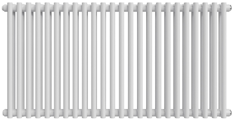 Стальной трубчатый радиатор 2-колончатый Royal Thermo Shift R22 C2050 - 24 секц. RAL9016, боковое 1/2