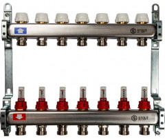 Коллектор с расходомерами STOUT SMS 0917 000007