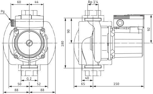 Циркуляционный насос Wilo-TOP-S 30/7 EM (1~230 V, PN 10)