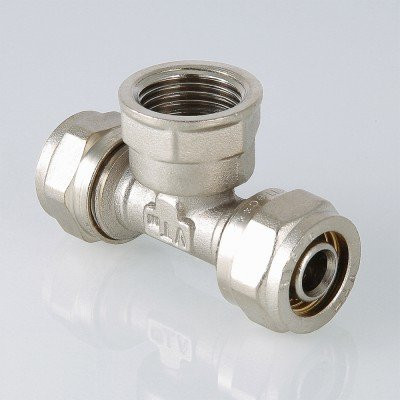 Фитинг обжимной тройник VALTEC VTm.332.N.260626 26x1"x26