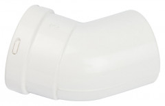 отвод STOUT 45° DN80 для раздельного дымохода