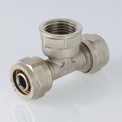 Фитинг обжимной тройник VALTEC VTm.332.N.260526 26x3/4"x26