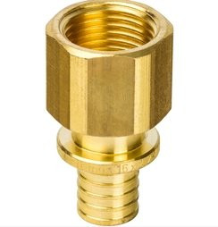 Переходник аксиальный с внутренней резьбой STOUT 16х1/2 STOUT SFA-0002-001612