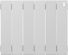 Биметаллический радиатор Royal Thermo Pianoforte 300 VD 6 секц. Bianco Traffico