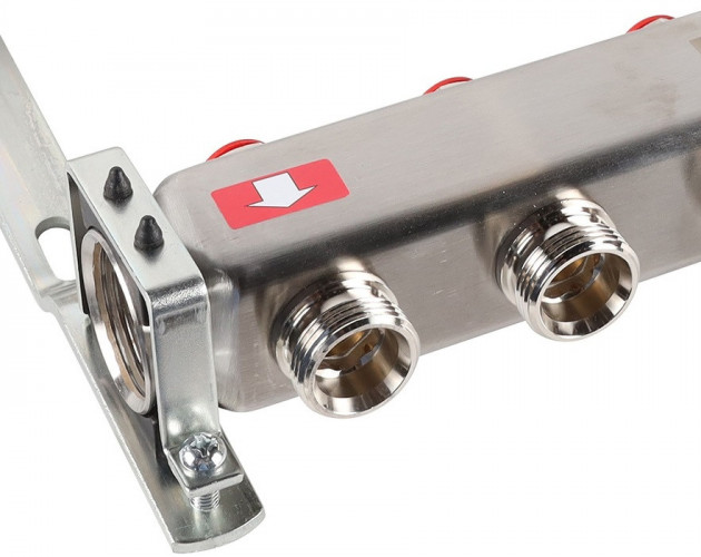 Для отопления Rommer 1"/3/4"x10 с запорными клапанами (RMS-3201-000010)