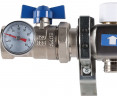 Для отопления Rommer 1"/3/4"x10 с запорными клапанами (RMS-3210-000010)