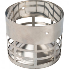 Решетка STOUT из нержавеющей стали DN80 для дымоотводящей трубы