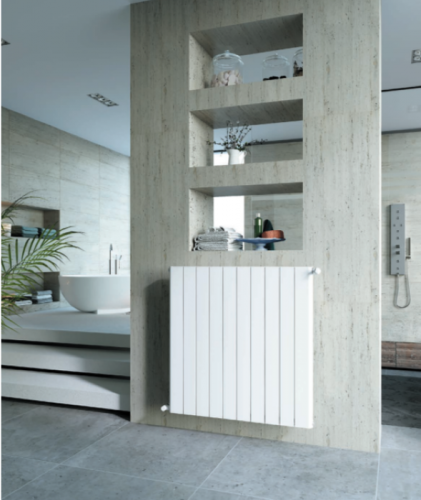 Алюминиевый радиатор STOUT Sebino 1800 6 секций (RAL 9010)