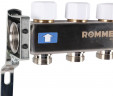 Для отопления Rommer 1"/3/4"x10 с расходомерами (RMS-1200-000010)