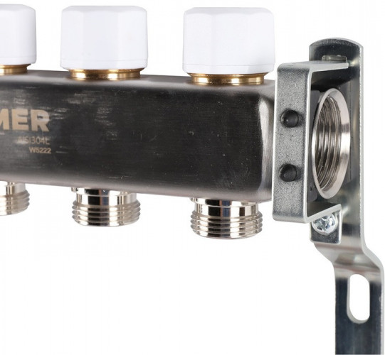 Для отопления Rommer 1"/3/4"x10 с расходомерами (RMS-1200-000010)