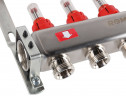 Для отопления Rommer 1"/3/4"x10 с расходомерами (RMS-1200-000010)