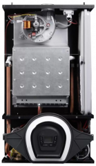 Настенный газовый котел 32 кВт Federica Bugatti 32В VARME BLACK 1-конт. с дисп. с датчиком бойлера