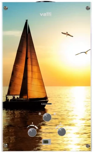 Газовый проточный водонагреватель Vatti LR20-EGE Панель C