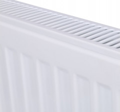 Стальной панельный радиатор Тип 22 Rommer Ventil 22/400/500 нижнее правое подключение